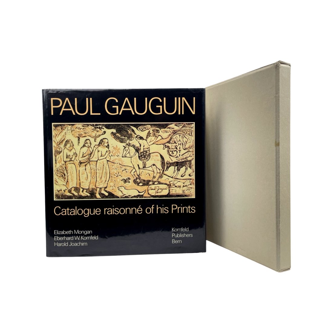 PAUL GAUGUIN. CAT. RAISONNE OF HIS PRINTS. KORNFELD, 1988: [ARTIST CATALOG RAISONNE] PAUL GAUGUIN. CATALOGUE RAISONNE OF HIS PRINTS. Text By Elizabeth Mongan et all. Published by KORNFELD, Bern, 1988. Square folio.Hardcover with complete Dj. in card slipcase.
