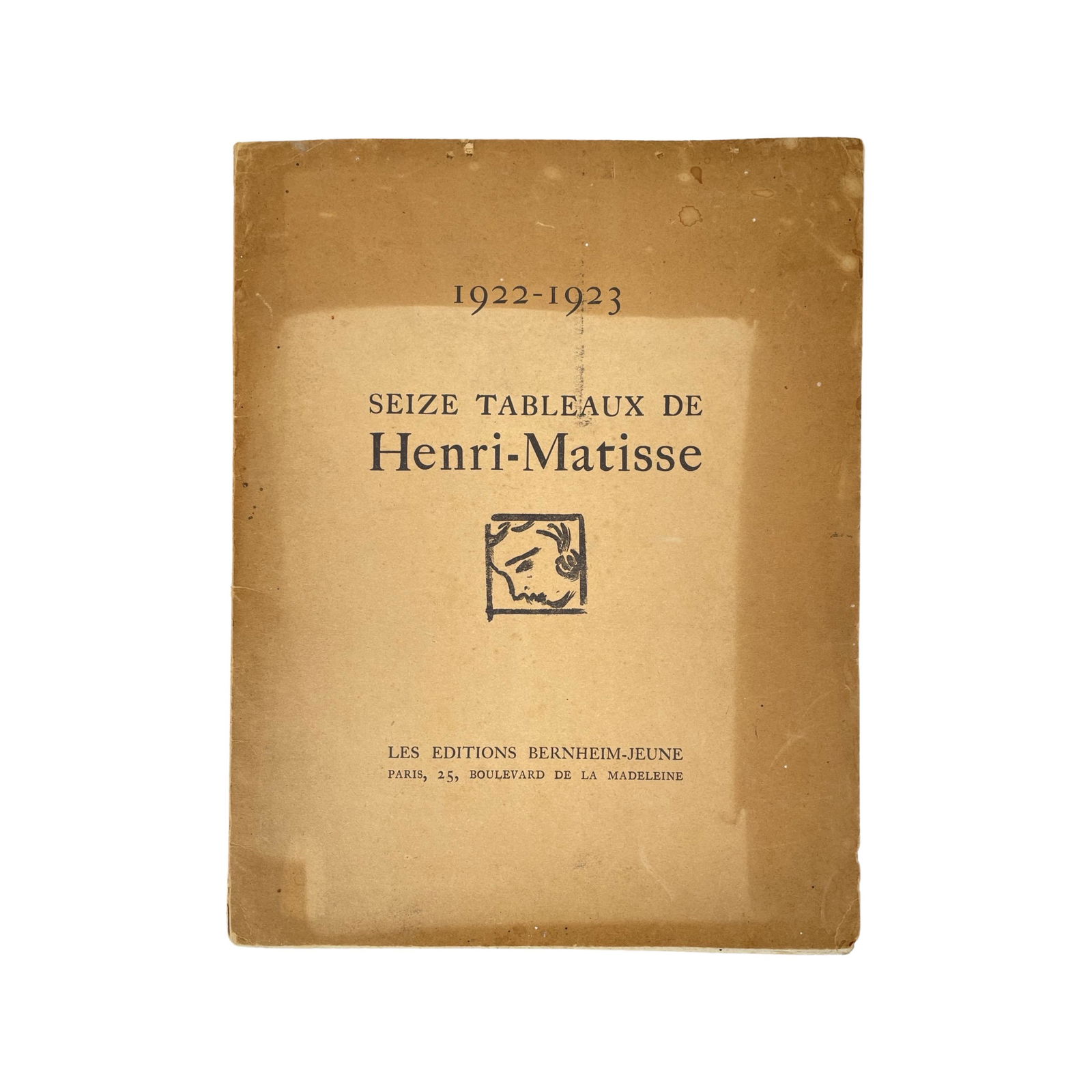 MATISSE. SEIZE TABLEAUX DE HENRI MATTISE. BERNHEIM, PARIS, [1923] (1 of 3)