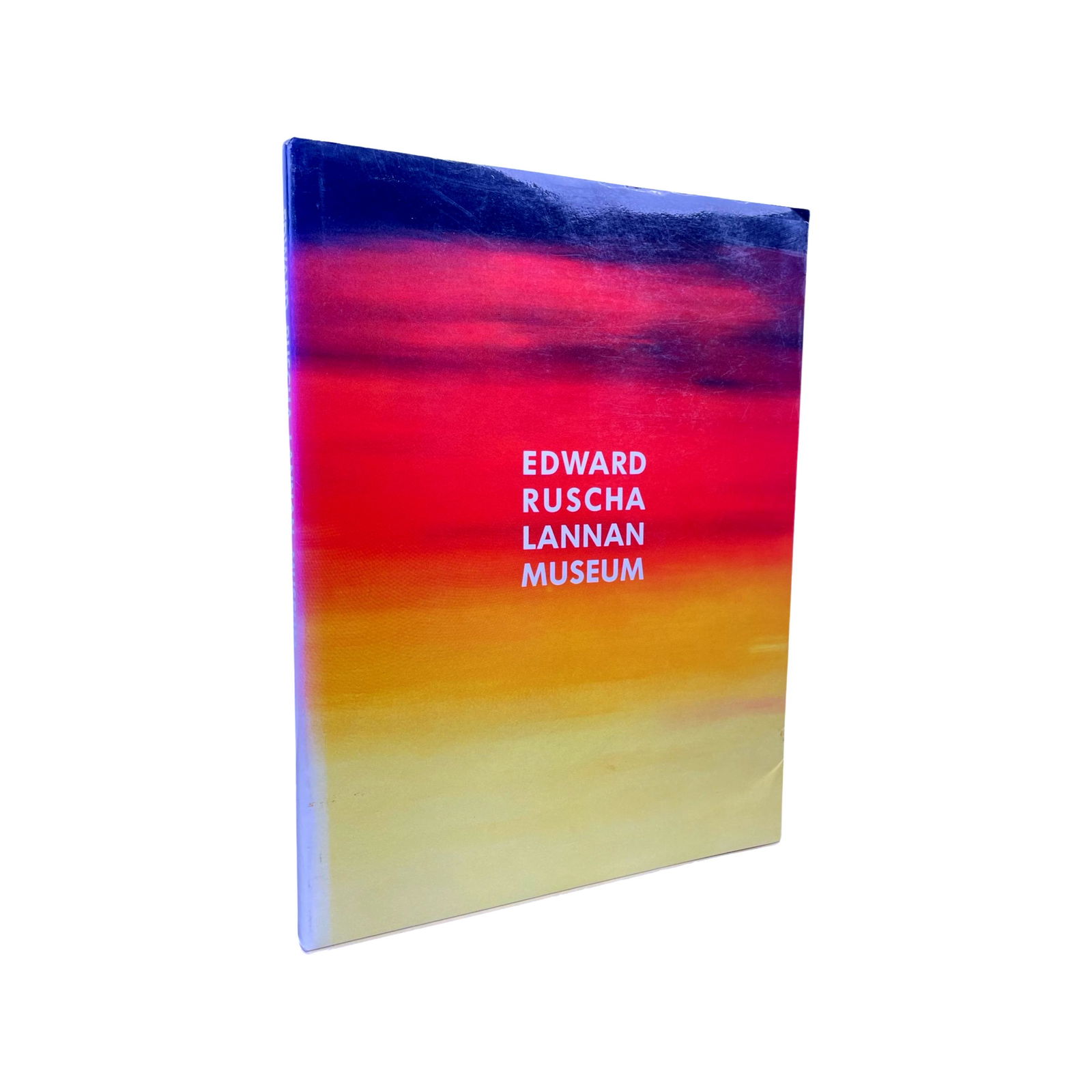 EDWARD RUSCHA. SINGED BY RUSCHA. WORDS WITHOUT THOUGHTS NEVER TO HEAVEN GO. (1 of 3)