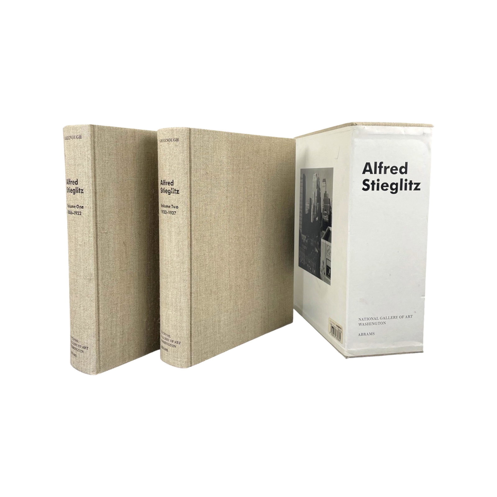 ALFRED STIGLITZ. 2VOLS IN SLIPCASE. 1ST ED 2002: [PHOTOGRAPHY MONOGRAPH] ALFRED STIGLITZ. 2VOLS IN SLIPCASE.Text by Sarah Greenough.Published by National Gallery of Art / Harry N. Abrams, Washington, D.C. & New York, 2002. 1st edition. Large 4to. 2 