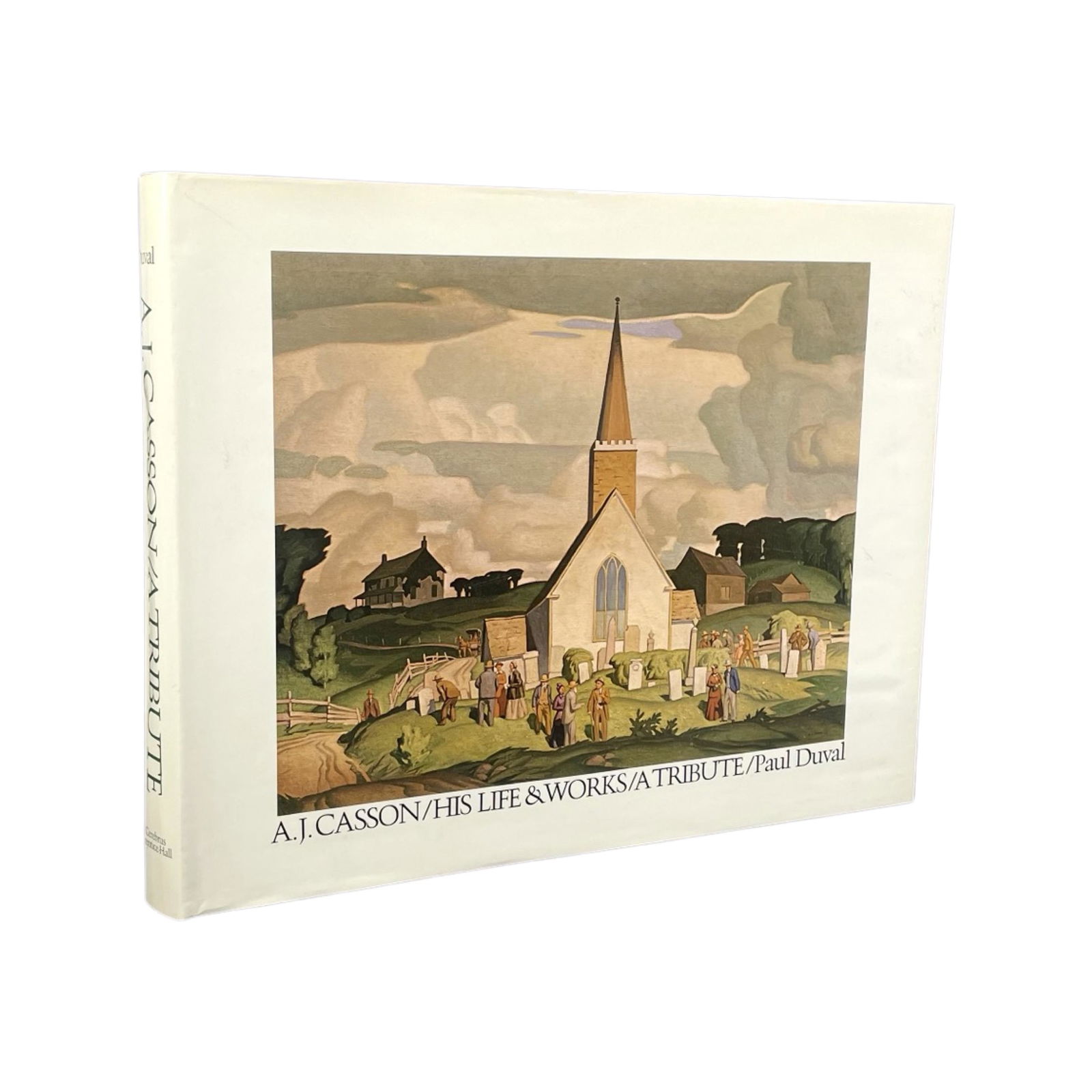 A J CASSO HIS LIFE AND WORKS / A TRIBUTE. 1ST LITD ED SIGNED BY CASSON IN ORIGINAL SHIPPING BOX. (1 of 3)