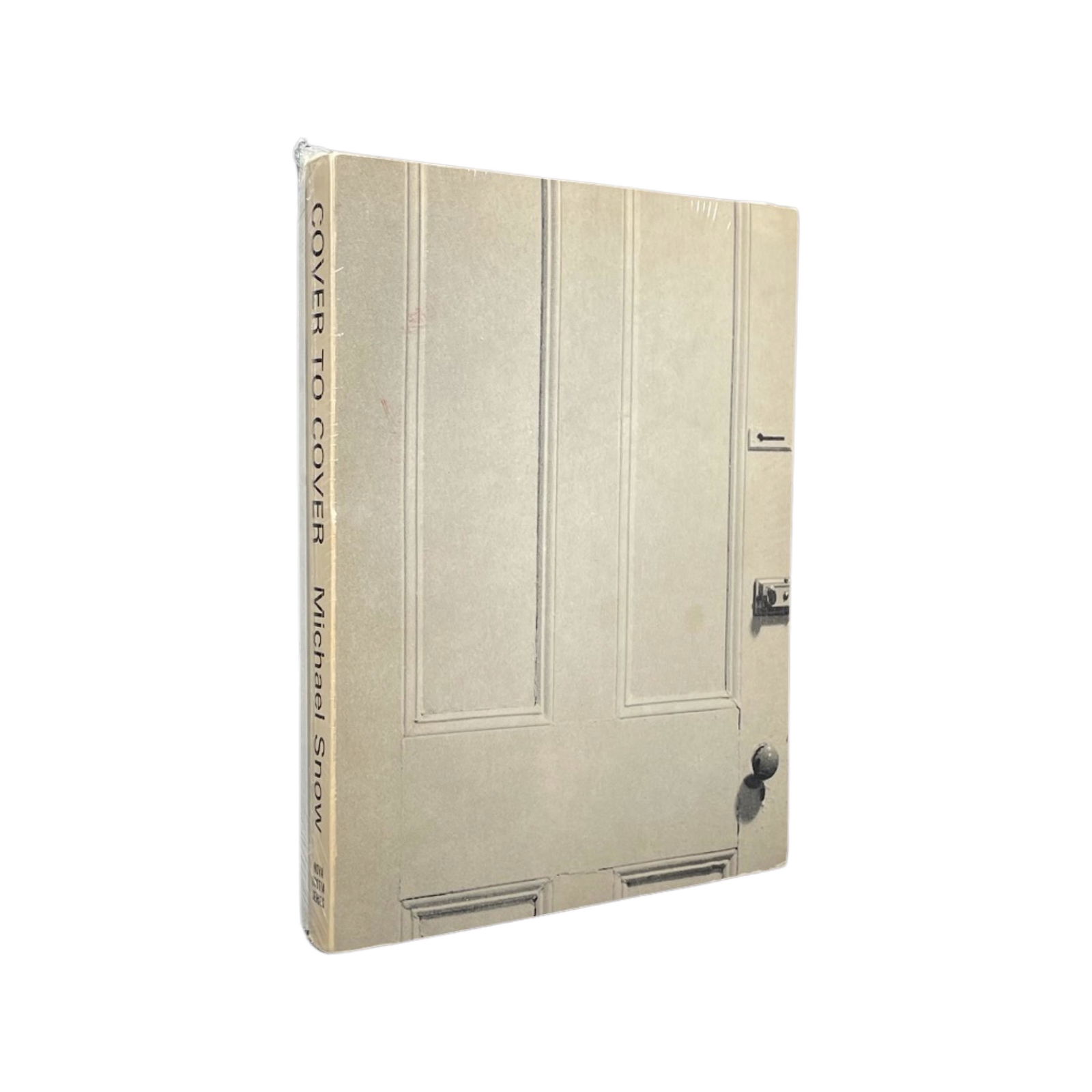 MICHAEL SNOW: COVER TO COVER. 1ST ED.: [CANADIAN ART] MICHAEL SNOW: COVER TO COVER. 1ST ED. Published by Nova Scotia College of Art & Design Press, Halifax & New York, 1975. Square 8vo. Softcover, unpaginated, without text. Black and white