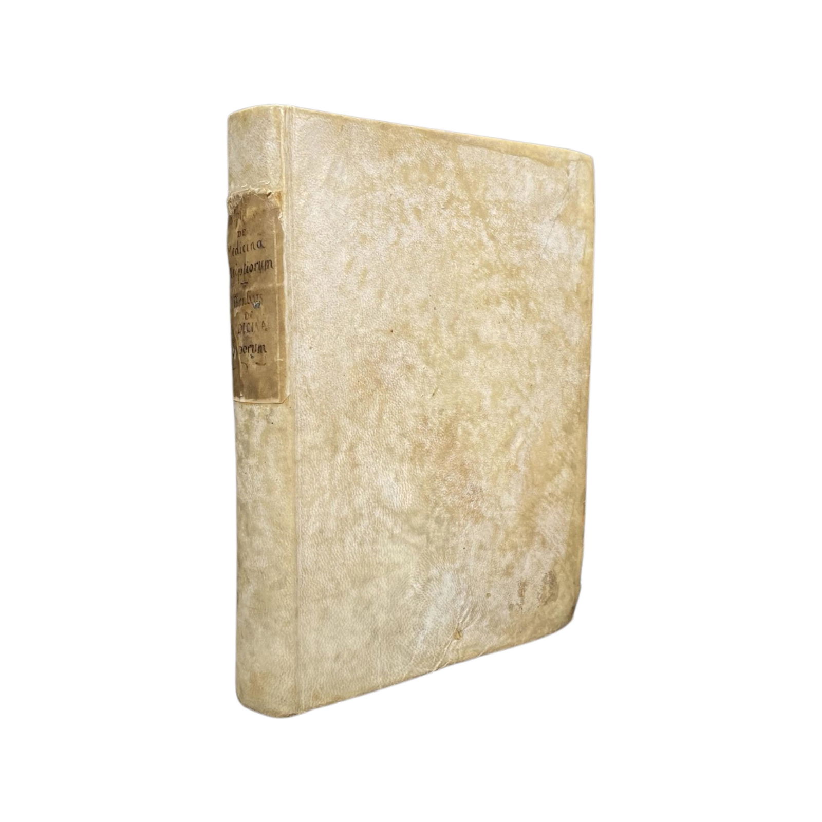 [VELLUM] P. ALPINI: DE MEDICINA AEGYPTIORUM LIBRI QUATVOR. PARIS, 1645 (1 of 20)