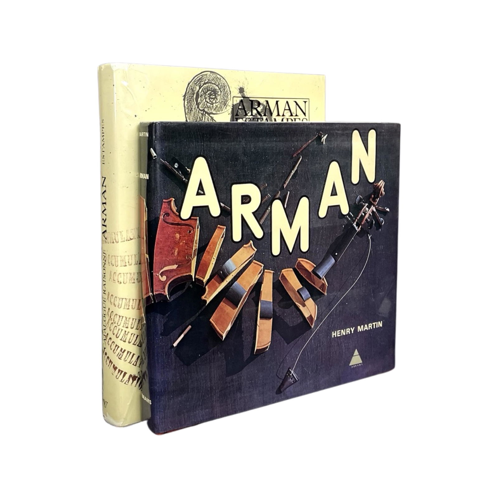 ARMAN; 2 BOOKS SOLD TOGETHER. RAISONNE AND ABRAMS BOOK. (1 of 5)