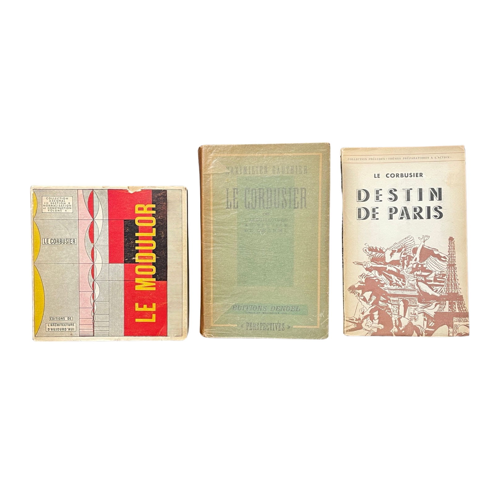 LE CORBUSIER: LE MODULOR, 1950 SOLD WITH 2 OTHERS. (1 of 3)