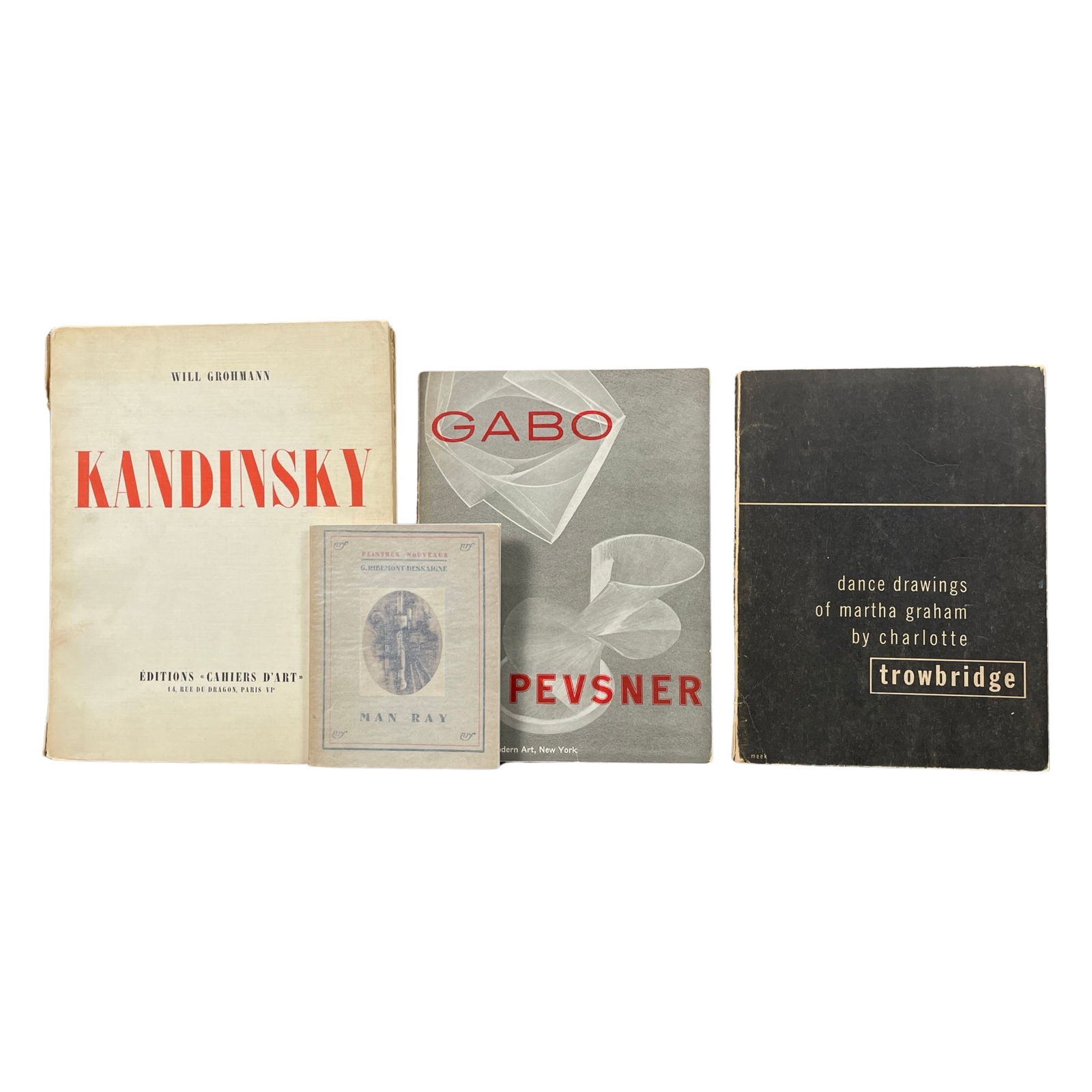 MAN RAY, KANDINSKY, GAVO, PEVSNER EARLY ART CATLGS (1 of 1)