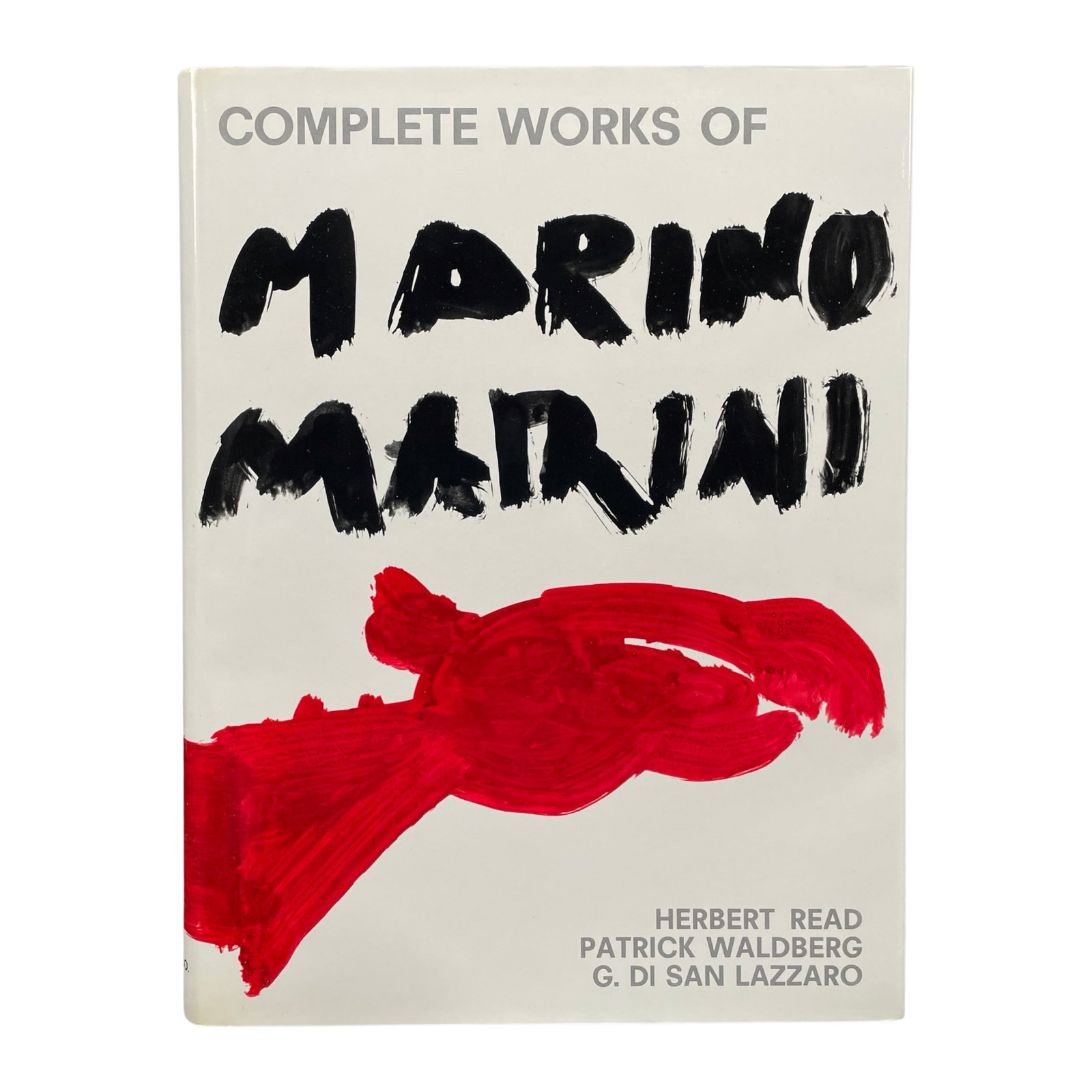 THE COMPLETE WORKS OF MARINO MARIN. 1970 1ST ED.: (ART BOOK MONOGRAPH) Read, Herb., COMPLETE WORKS OF MARINO MARIN. Tudor, NY; 1970, Large 4to. Hardcover with complete Dj. 506pp.A fine copy, in original black cardstock slipcase.