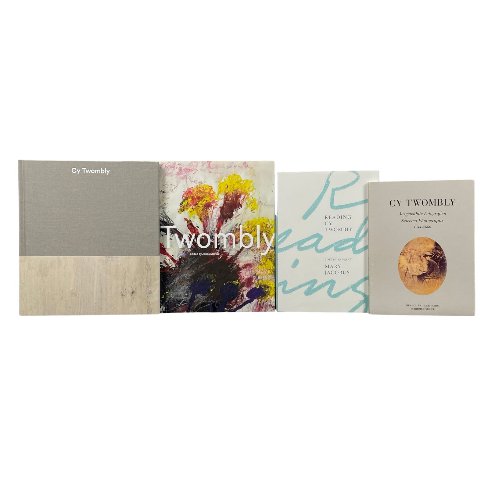 CY TWOMBLY: 4 BOOKS SOLD TOGETHER. (1 of 1)