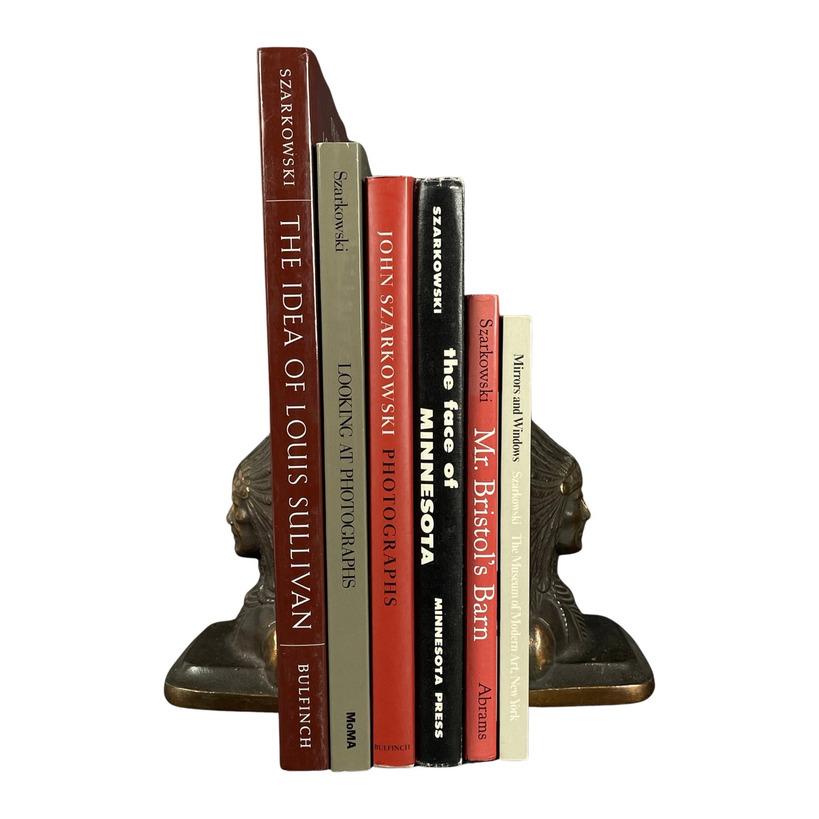 JOHN SZARKOWSKI 6 BOOKS SOLD TOGETHER. SOME 1ST ED: [PHOTOGRAPHY BOOK] 6 BOOKS SOLD TOGETHER, including: JOHN SZARKOWSKI., THE FACE OF MINNESOTA. Minnesota Press, 1958 1st edition. Hardcover. Open inner hinges, more so the front one. Ink inscription to