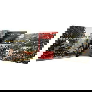 ROBERT POLIDORI & MATTHEW PILLSBURY. 3 PHOTO BOOKS: [PHOTOGRAPHY BOOK MONOGRAPH] 3 PHOTO BOOKS SOLD TOGETHER, including: Robert Polidori "POINTS BETWEEN....UP TILL NOW" SOLD WITH: Robert Polidori " METROPOLIS. SOLD WITH: Matthew Pillbury:"CITY STAGES"