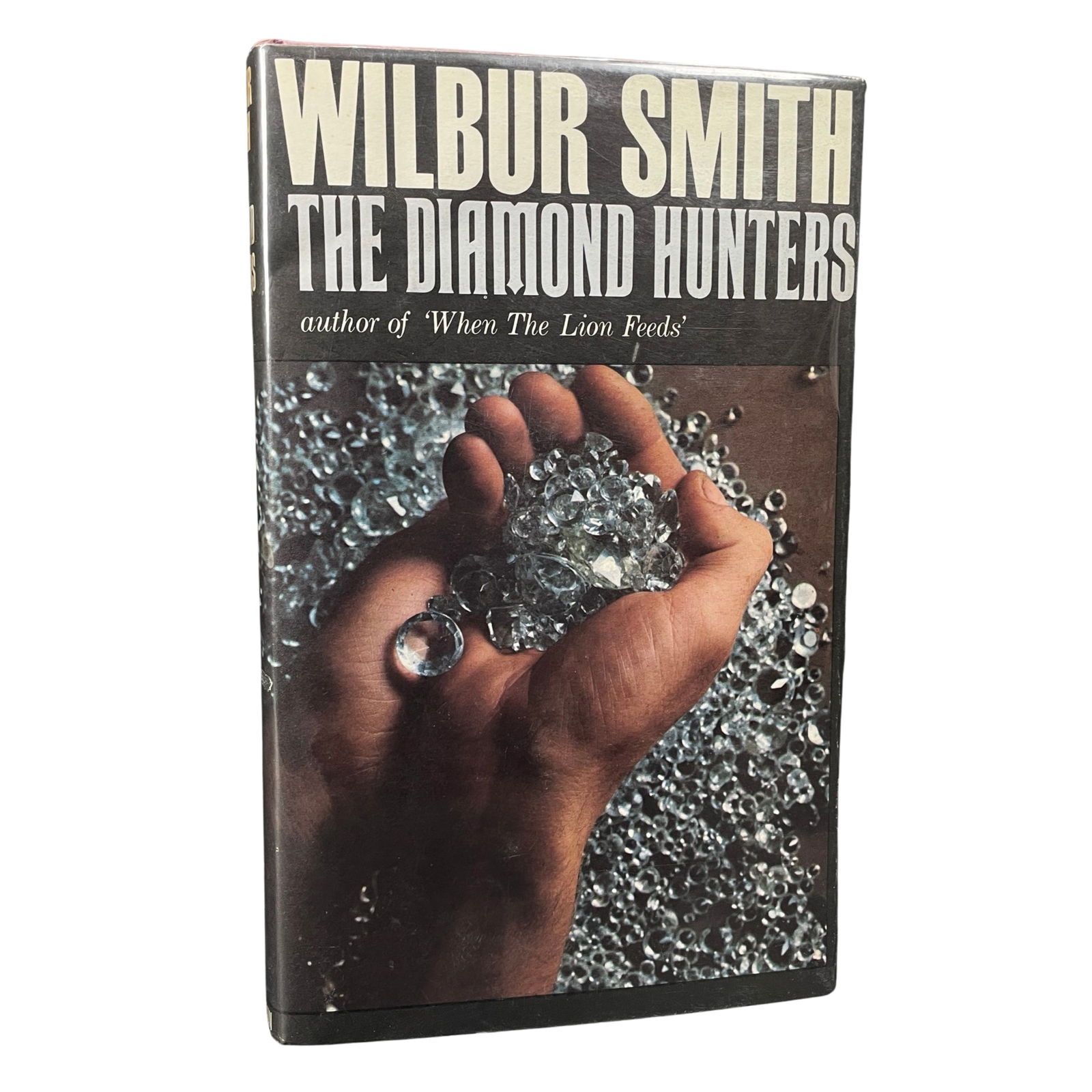 SIGNED. WILBUR SMITH: THE DIAMOND HUNTERS. 1971. 1ST ED, (1 of 6)