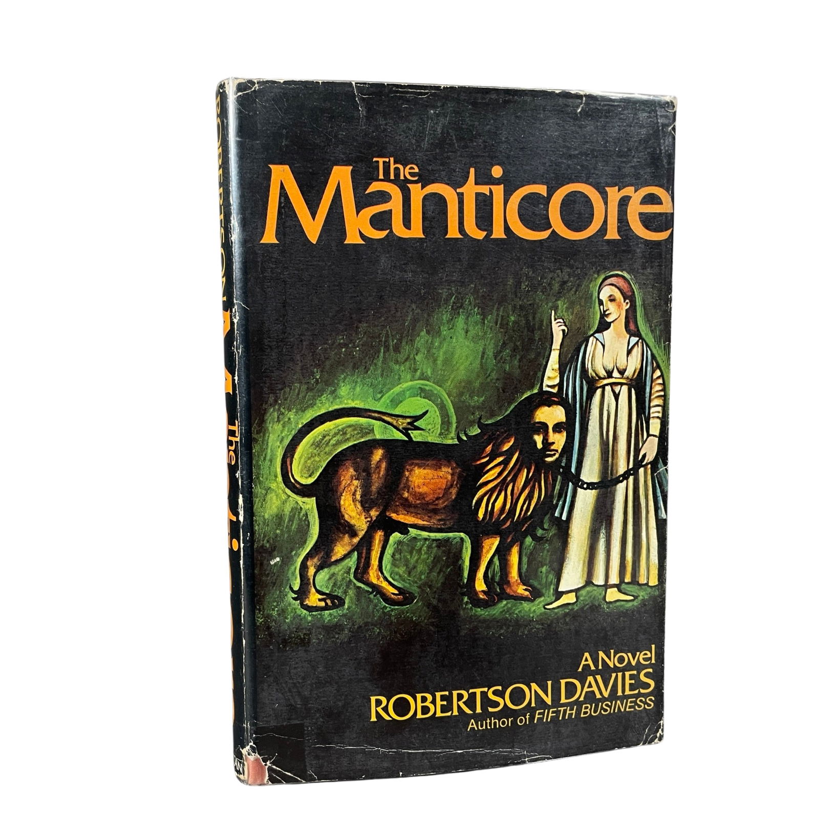 SIGNED. ROBERTSON DAVIES: THE MANTICORE. 1972. 1ST ED. (1 of 9)