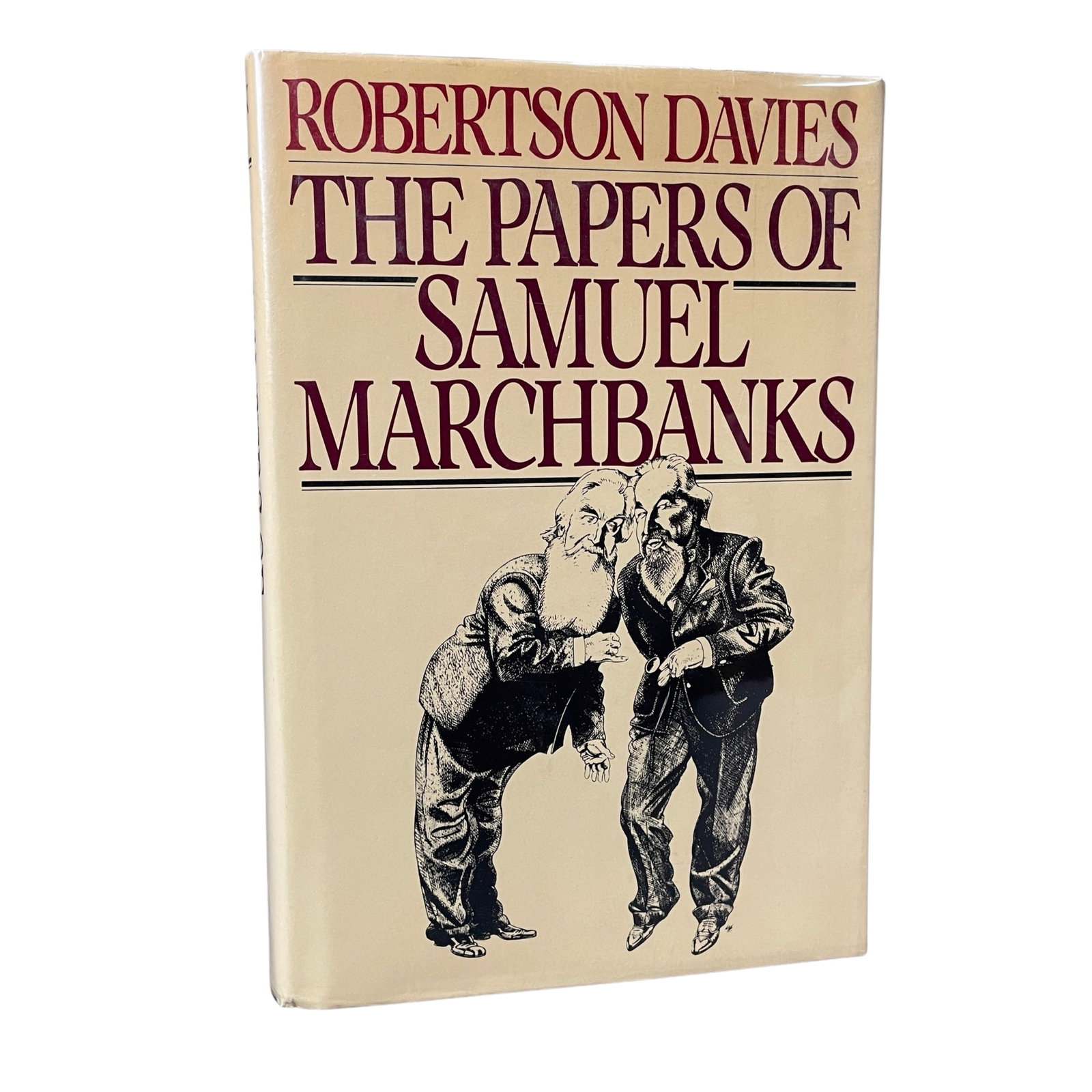 SIGNED. ROBERTSON DAVIES: THE PAPERS OF SAMUEL MARCHBANKS.: [ROBERTSON DAVIES] ROBERTSON DAVIES: THE PAPERS OF SAMUEL MARCHBANK. Viking Penguin Inc, NY. 1986. 1st UK edition. 8vo. Hardcover with price clipped DJ. DJ with minor chip to top of rear flap. Otherwi