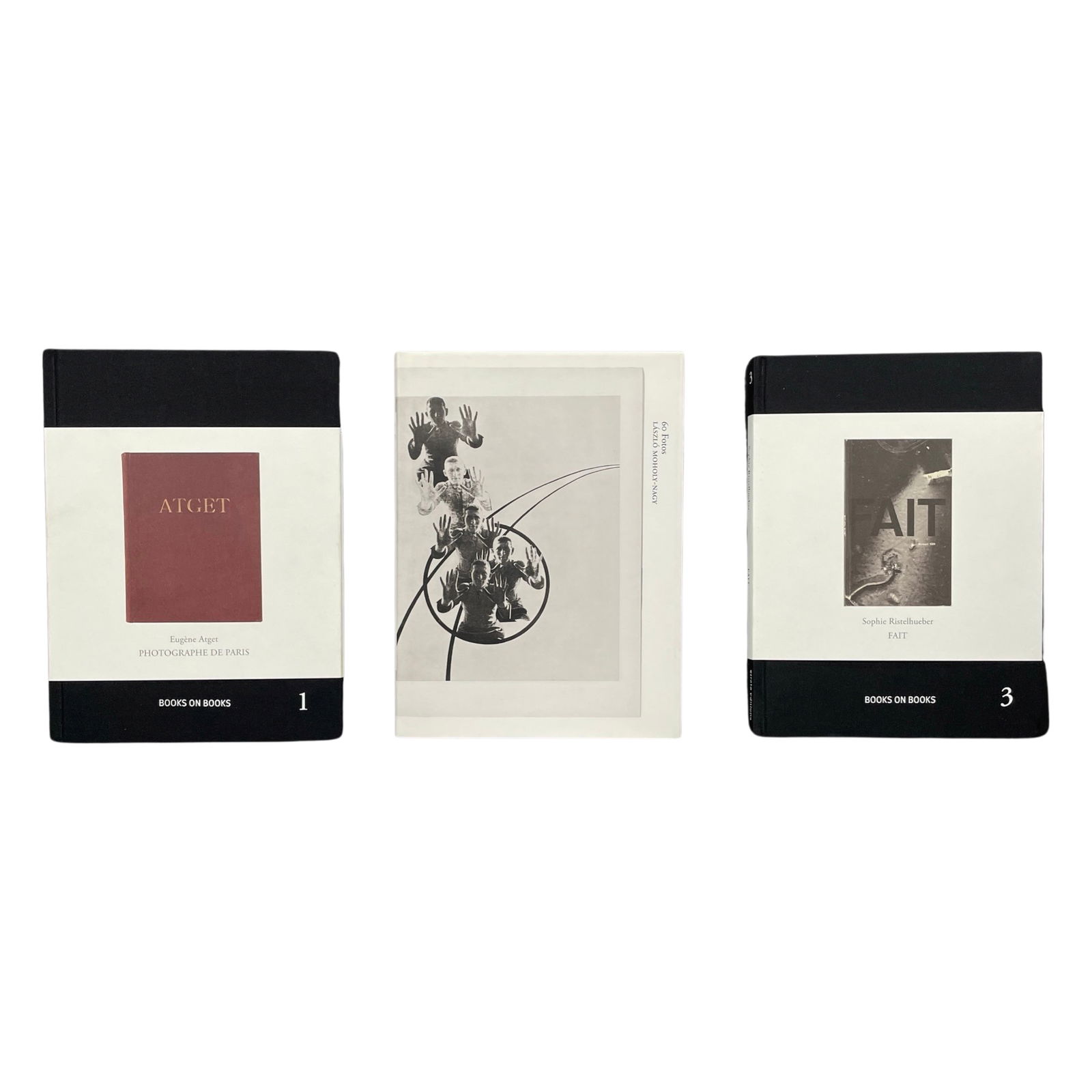 EUGENE ATGET, SOPHIE RISTELHUEBER, MOHOLY-NAGY. (1 of 4)