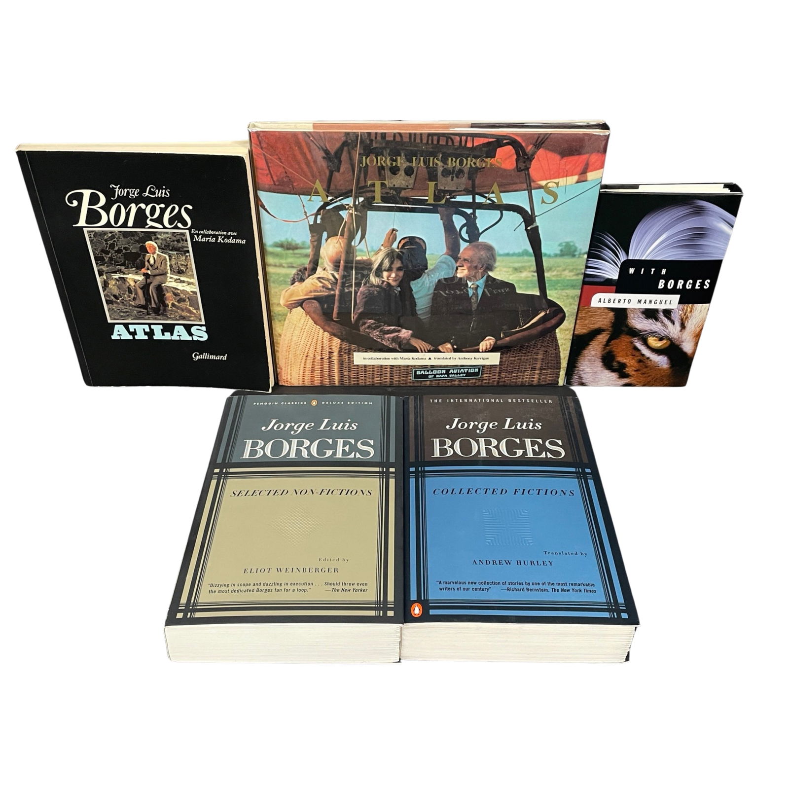 JORGE l BORGES, WALTER BENJAMIN, ALBERTO MANGUEL (1 of 1)