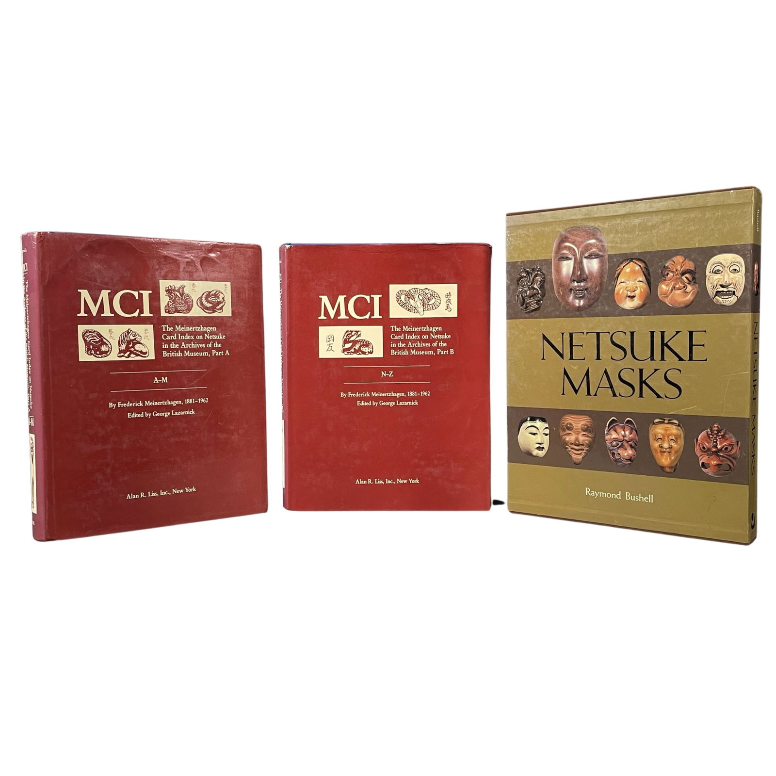 MCI: THE MEINERTZHAGEN CARD INDEX ON NETSUKE IN THE ARCHIVES OF THE BRITISH MUSEUM OF ART. 2 VOLS. 1 (1 of 5)