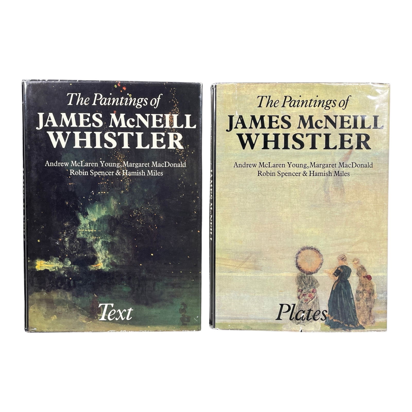 THE PAINTINGS OF JAMES MCNEILL WHISTLER. YALE, 1980 1ST ED (1 of 5)