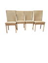 MCM English Lloyd Loom Wicker Dining Chairs - set of Four