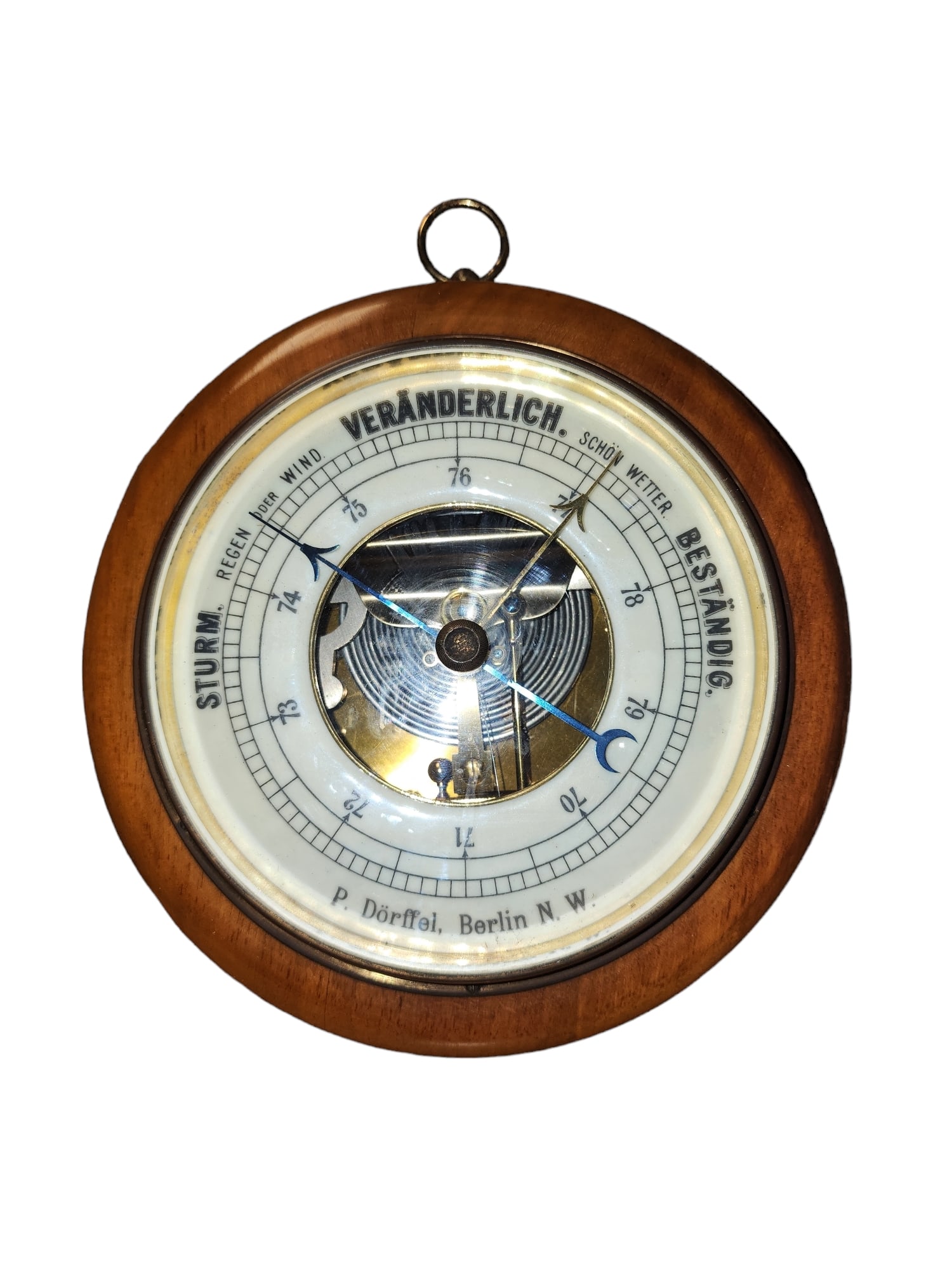 Late 1800s Paul Dorffel Barometer (1 of 4)