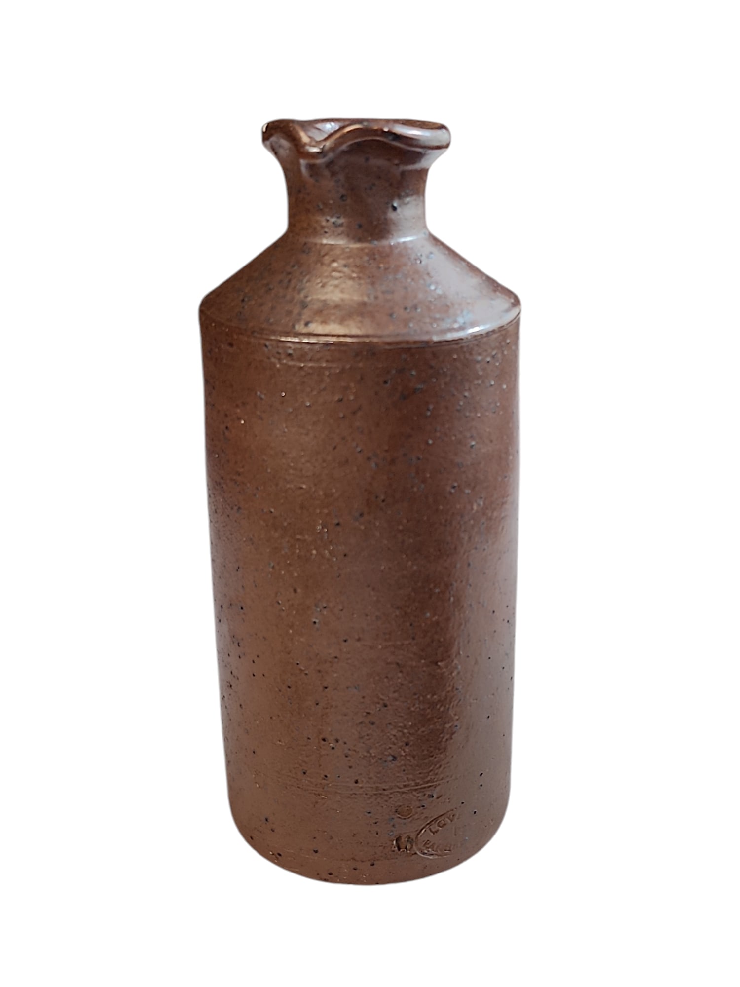 1889 Lovatt & Lovatt Salt Glazed Stoneware Ink Bottle (1 of 6)