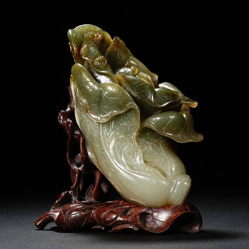Jade Cabbage Ornaments