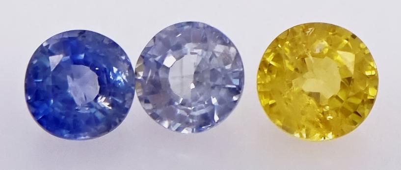 2.44 Carat Natural Fancy Sapphire (1 of 3)
