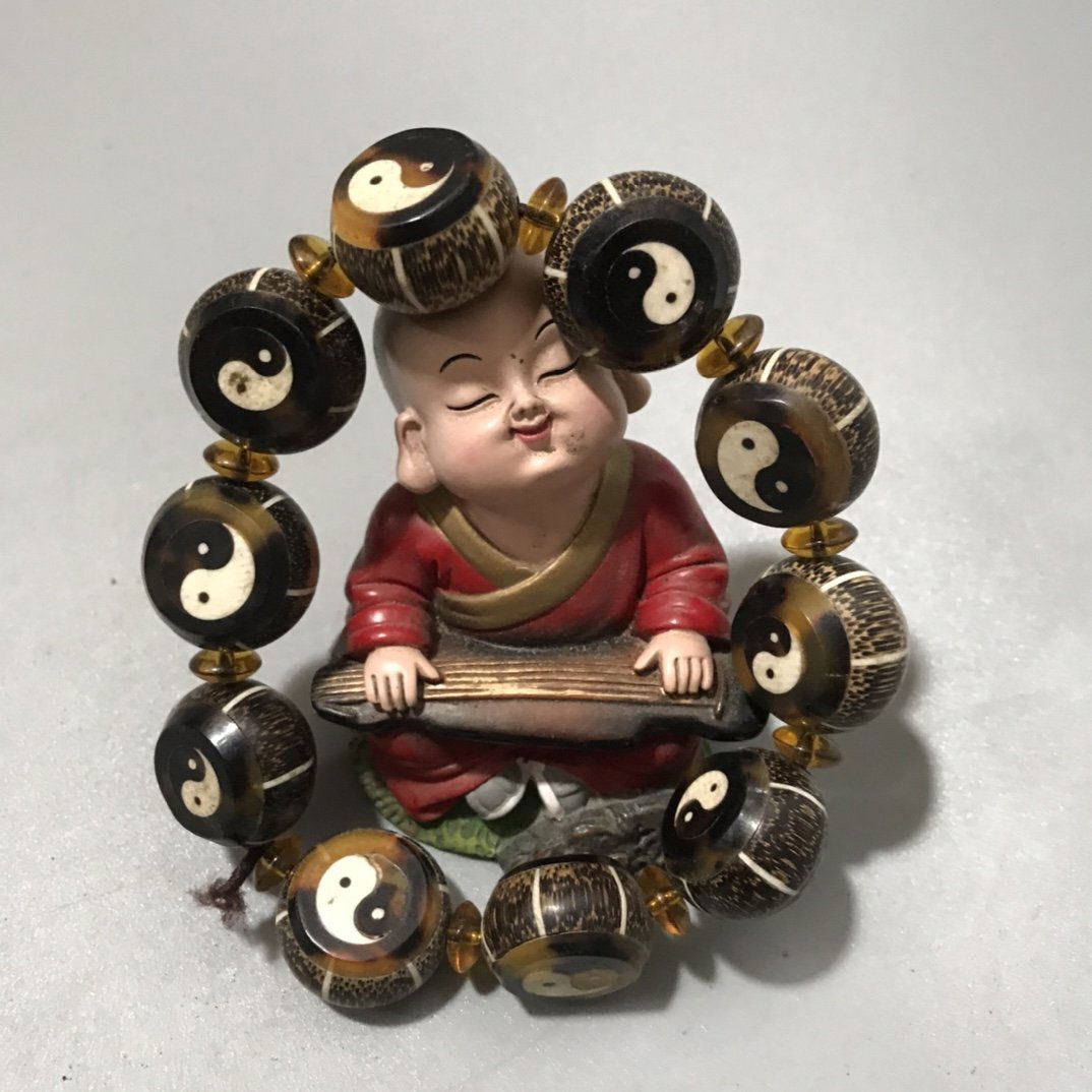 Inlaid Bagua Drum Bracelet (1 of 6)