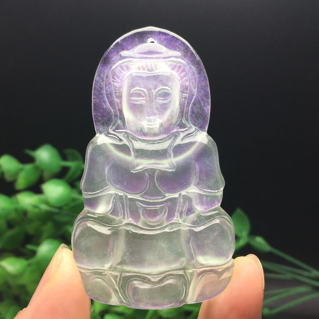 Bai Bing Jade Lighting Guanyin: Bai Bing Jade Lighting Guanyin