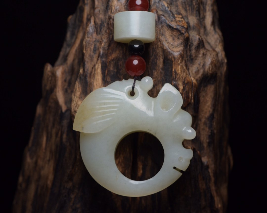 Hetian Jade Pig Dragon (1 of 6)