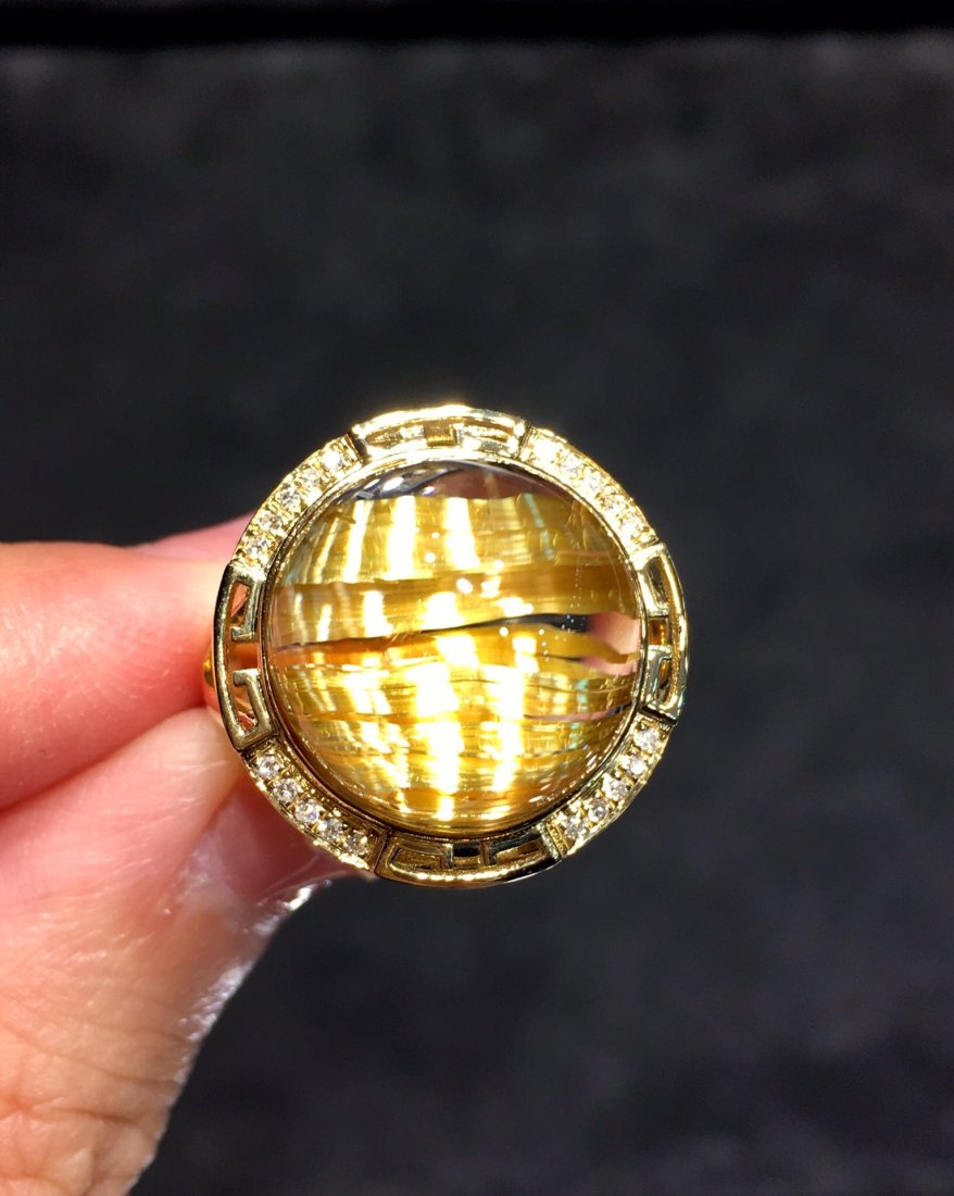 pure natural titanium ring (1 of 5)