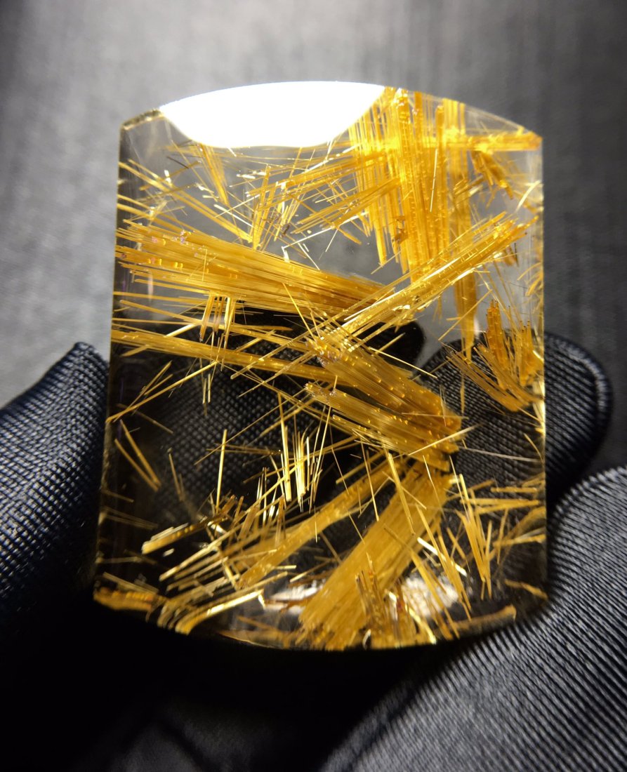 Natural Brazilian Titanium Crystal Pendant (1 of 5)