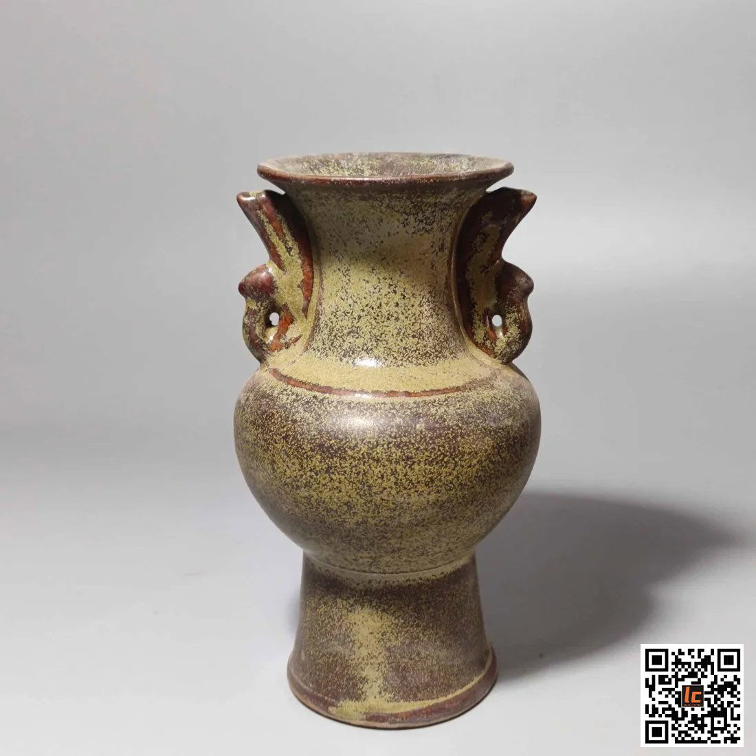 Old Kiln Porcelain Tea Powder Glazed Appreciation Bottle (1 of 5)