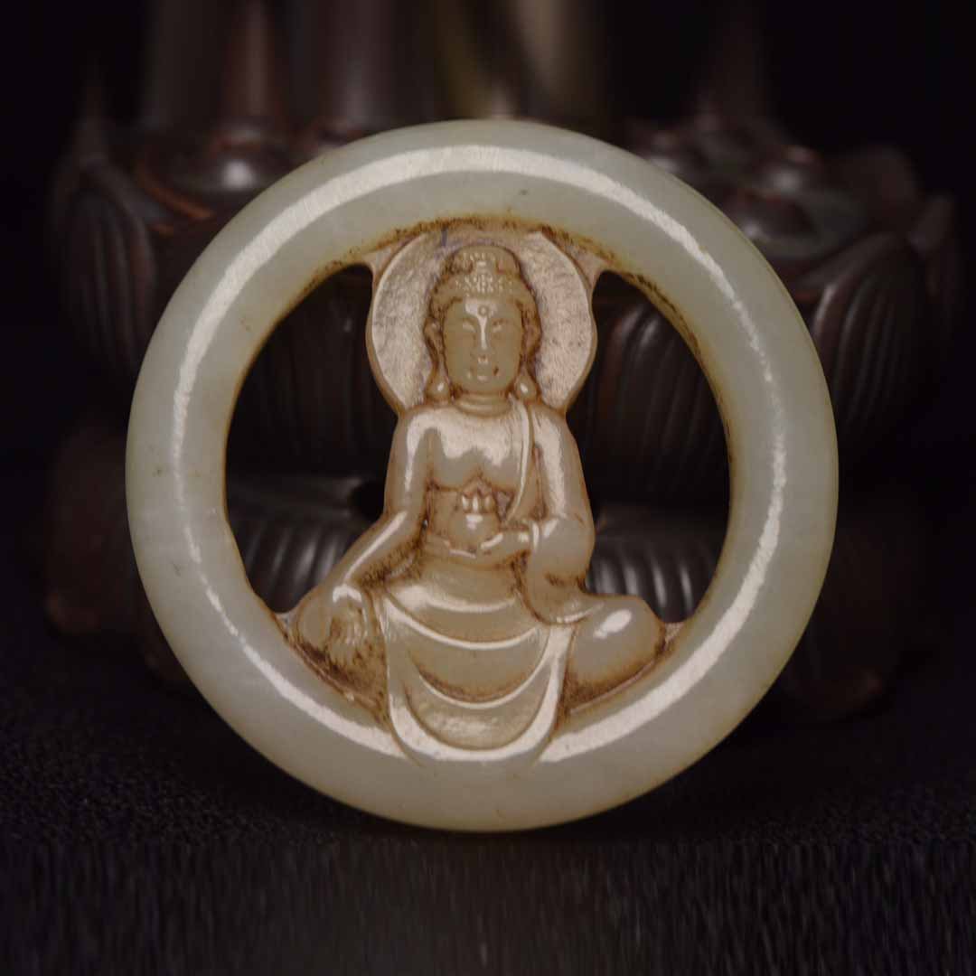 Hotan Jade Avalokitesvara (1 of 10)