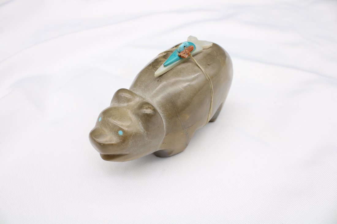 Zuni Bear by the Leekya Family (1 of 3)