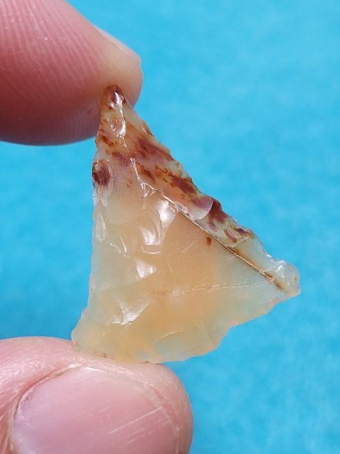 Authentic Arrowhead Artifact Agate Triangular Point Plymouth, Washington 1967 (1 of 9)