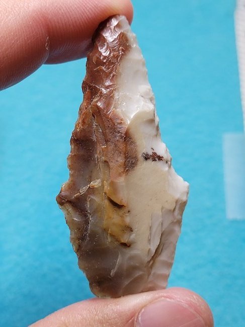 Authentic Arrowhead Artifact Colorful Agate Plateau Pentacle Umatilla, Oregon 1967 (1 of 7)