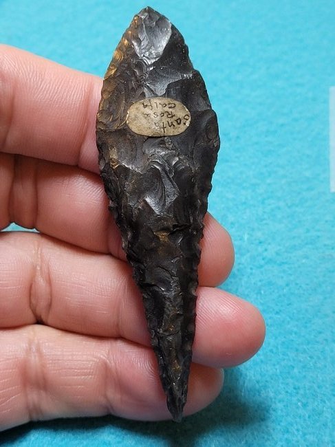 Highlight Authentic Arrowhead Artifact Obsidian Excelsior Santa Rosa, California 1900's (1 of 10)
