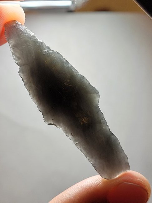 Authentic Arrowheads Artifacts Obsidian Parmin Lake County, Oregon 1900's (1 of 10)