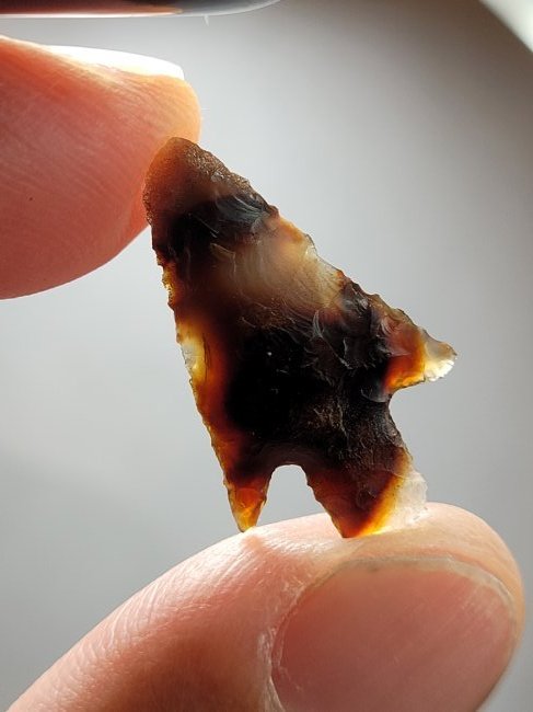 Authentic Arrowhead Artifact Rose Spring Columbia River, Oregon Washington 1950's (1 of 8)