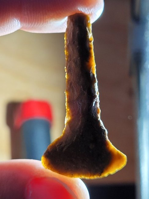 AUTHENTIC ARROWHEAD ARTIFACT COLOMBIA RIVER, THE DALLES, OREGON 1950'S: AUTHENTIC ARROWHEAD ARTIFACT COLOMBIA RIVER, THE DALLES, OREGON 1950'S