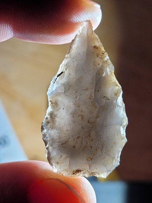 AUTHENTIC ARROWHEAD ARTIFACT OBSIDIAN LAKE COUNTY OREGON 1900'S: AUTHENTIC ARROWHEAD ARTIFACT OBSIDIAN LAKE COUNTY OREGON 1900'S