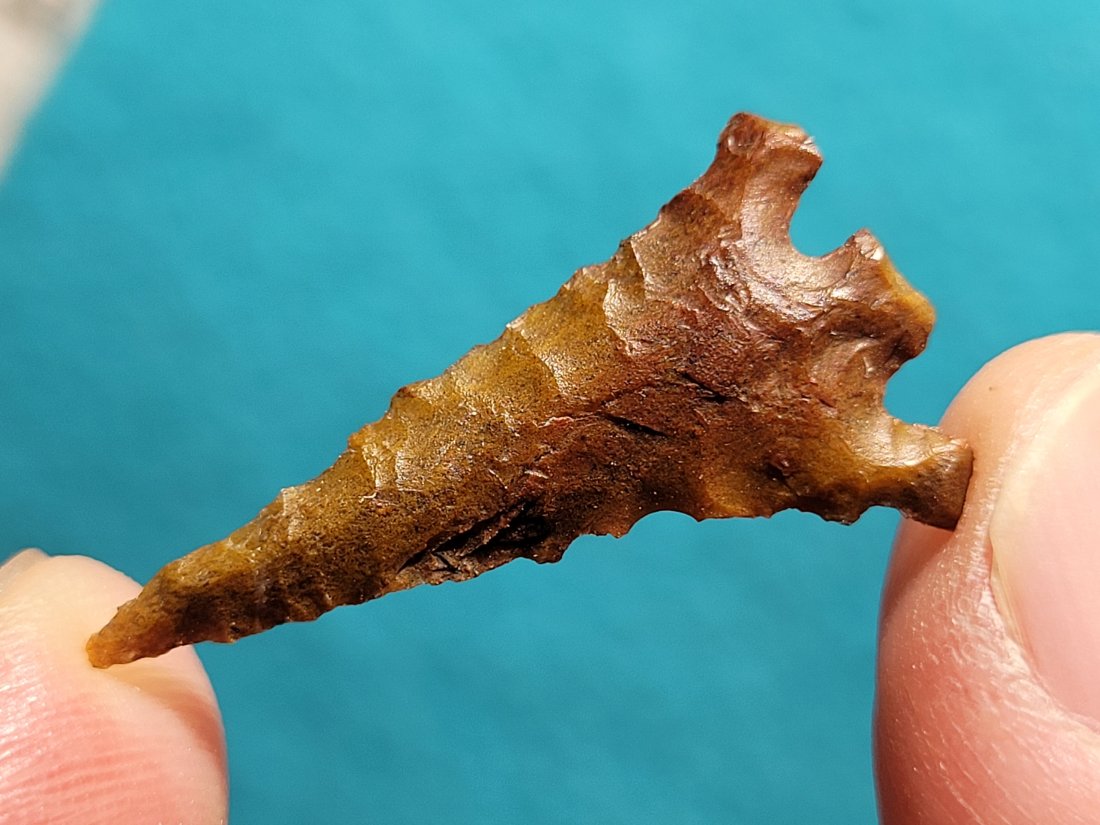 COA "EASTGATE" EX THOMPSON AUTHENTIC ARROWHEAD ARTIFACT COLLECTION HARNEY COUNTY OREGON 1950'S 60'S (1 of 8)