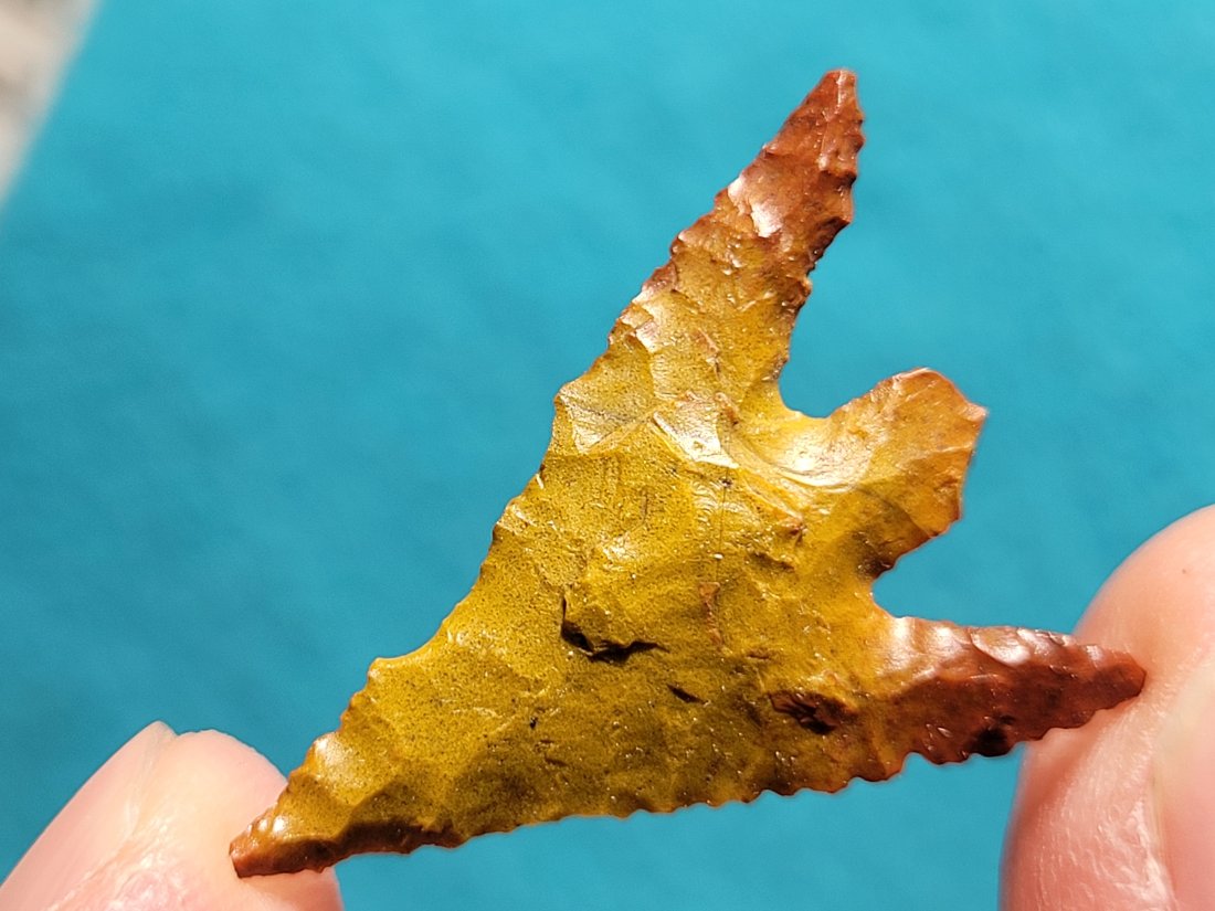 COA "GUNTHER" AUTHENTIC ARROWHEAD ARTIFACT COLLECTION JACKSON COUNTY OREGON 1950'S 60'S (1 of 10)