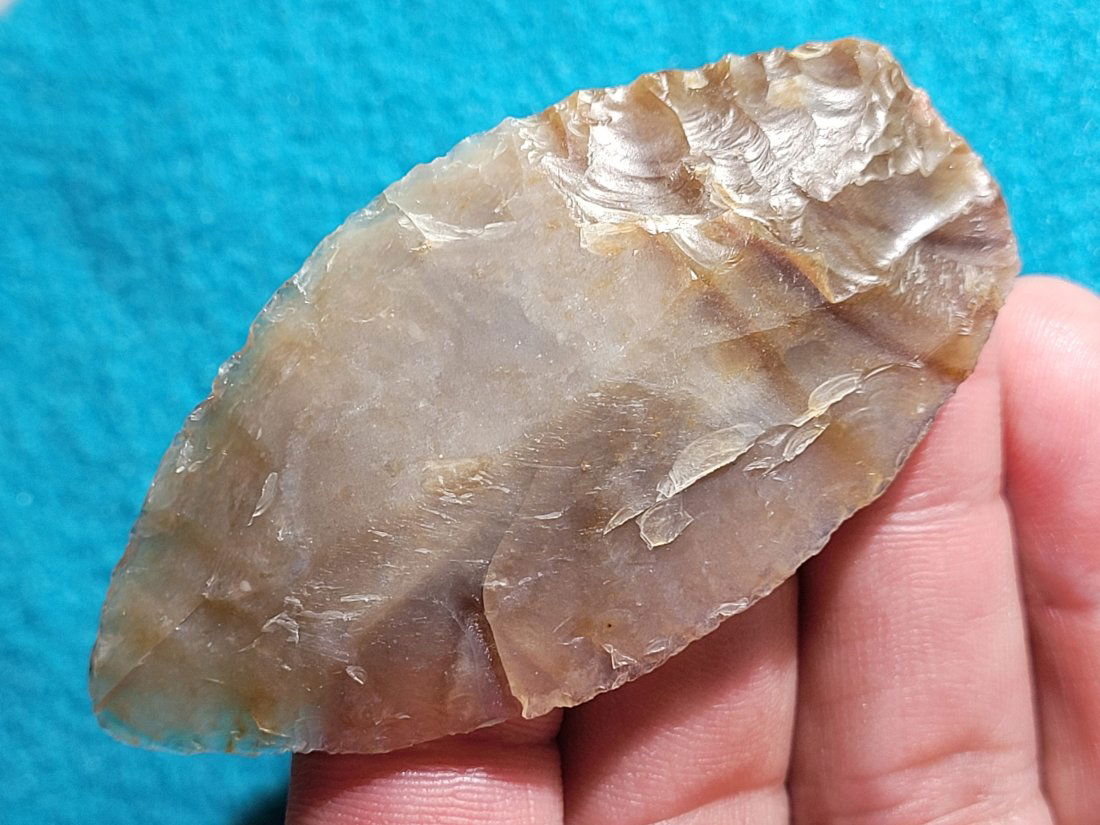 AUTHENTIC ARROWHEAD ARTIFACT EX HERB SNELGOVE COLLECTION COLUMBIA RIVER & SNAKE RIVER IDAHO 1930'S (1 of 11)