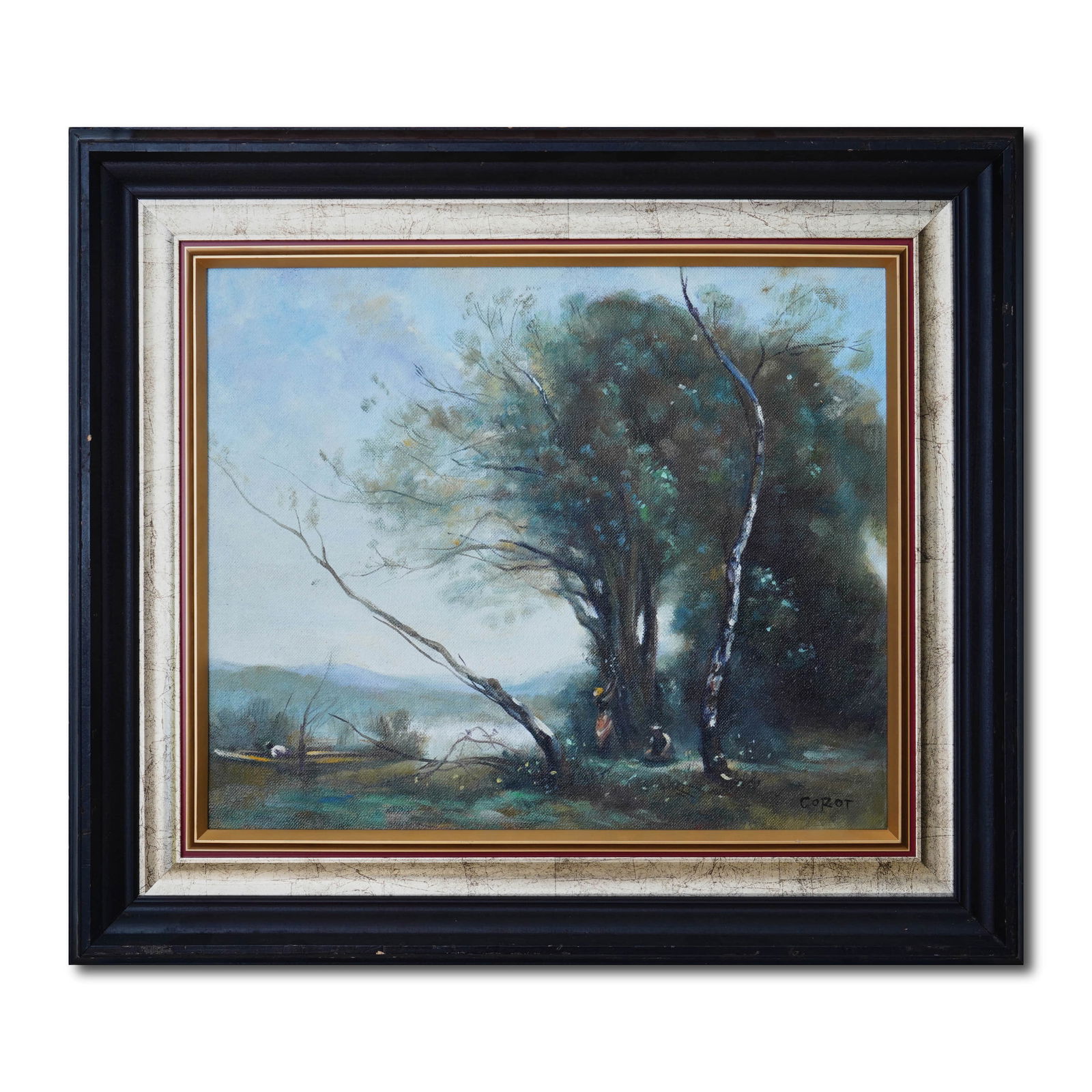 JEAN-BAPTISTE CAMILLE COROT (1796-1875), OIL ON CANVAS (1 of 3)
