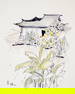 WU GUANZHONG (1919-2010), INK WITH WATERCOLOR ON PAPER