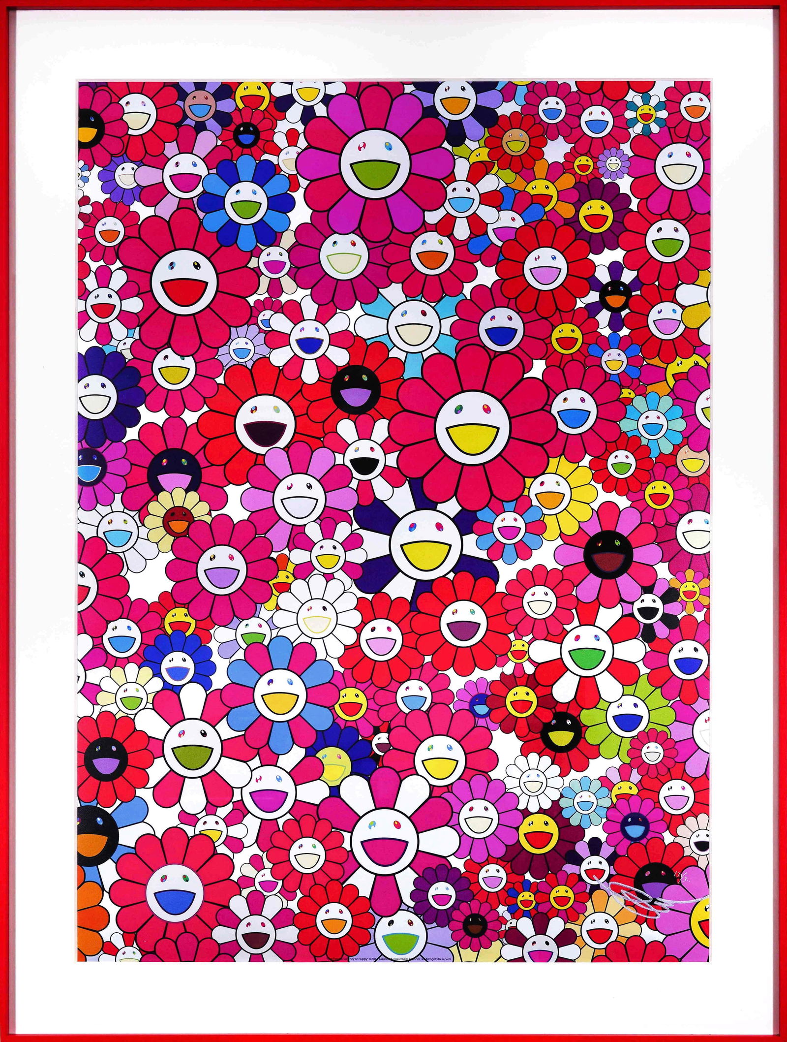 Takashi Murakami's stunning work My Sincerity to You, 2023