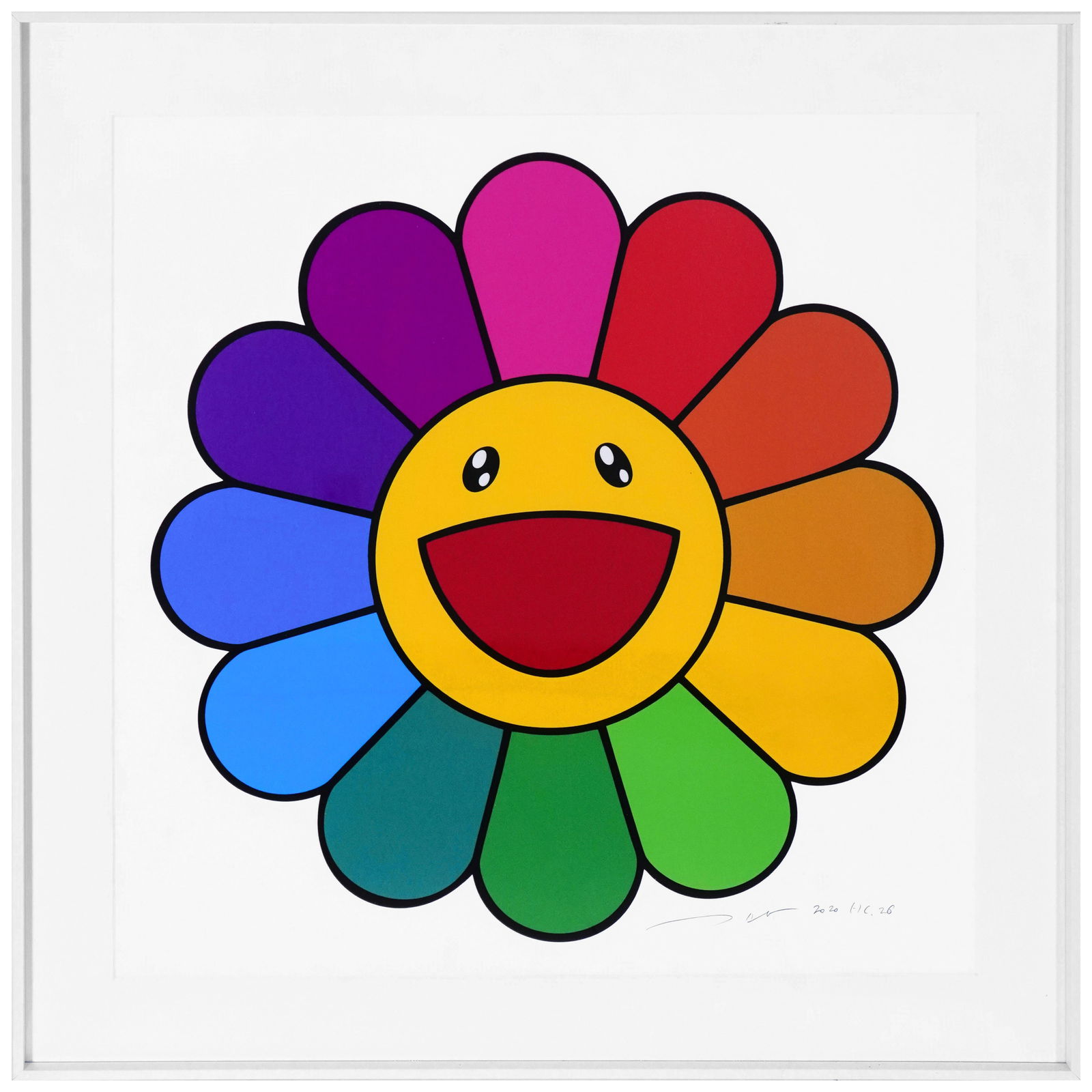 TAKASHI MURAKAMI (B.1962), OFFSET LITHOGRAPH (1 of 2)