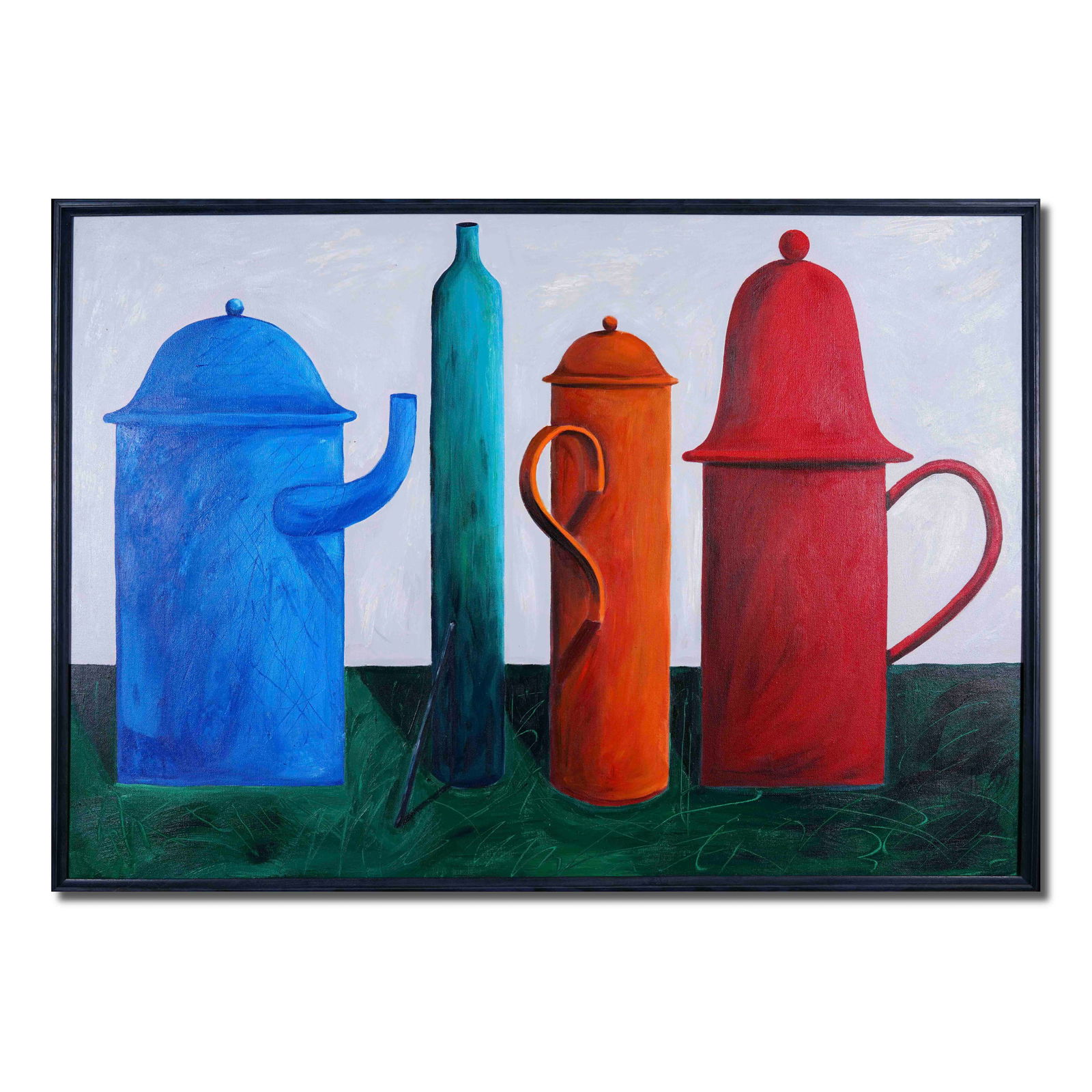 NICOLAS PARTY (B.1980), OIL ON CANVAS (1 of 2)