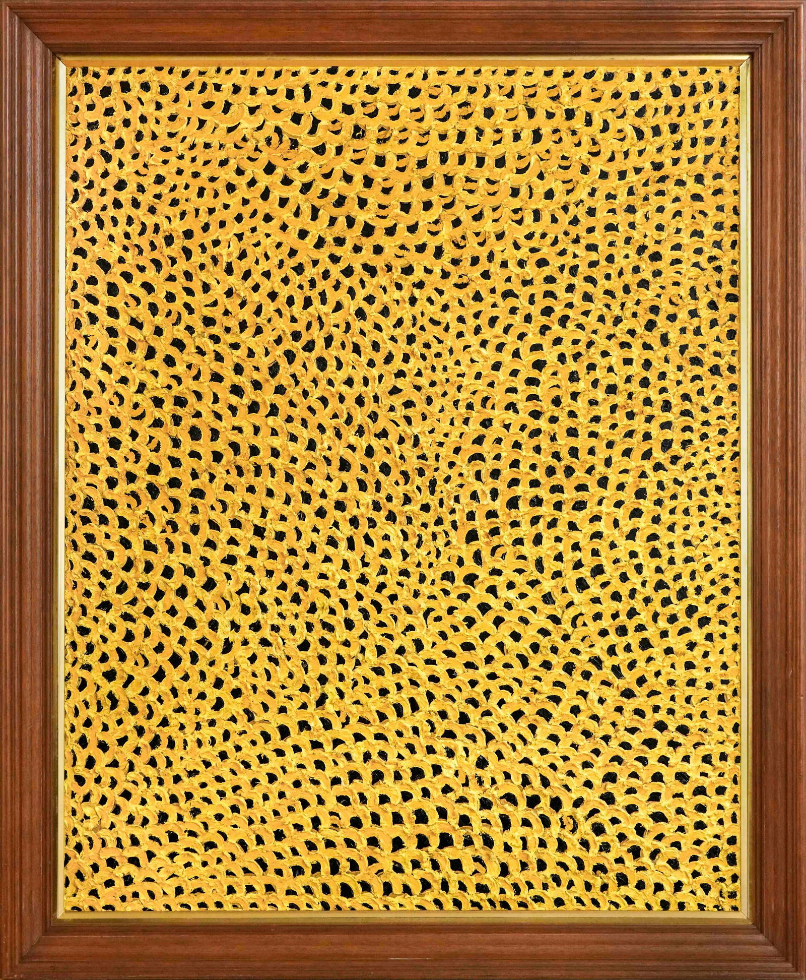 YAYOI KUSAMA (B.1929), ACRYLIC ON CANVAS (1 of 2)